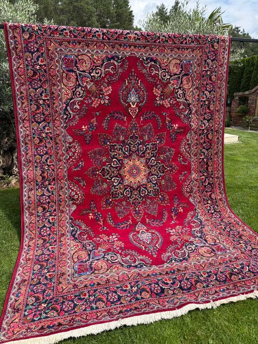 Dywan Perski Wełniany Kaszmirowy Iran Meshed Mashhad 350x250 gal.28tyś