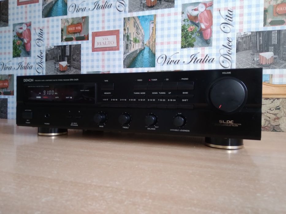 Стильный и компактный Denon DRA-345R,2×70 Вт,АССОРТИМЕНТ,гарантия!