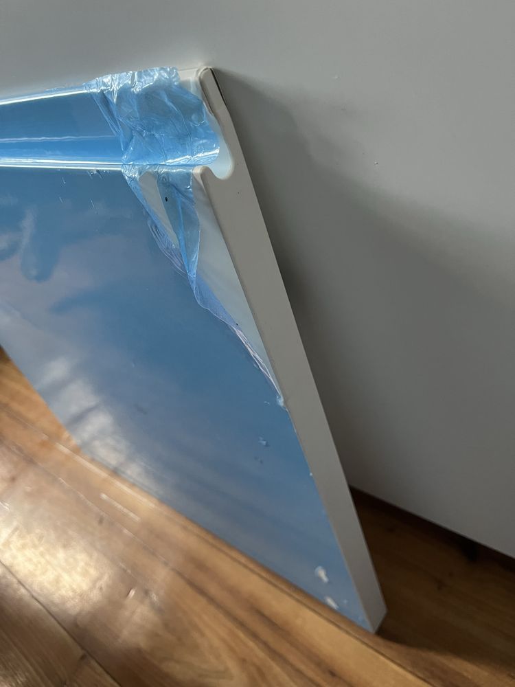40x40 cm. VOXTORP bialy polysk front drzwi ikea metod maximera utrusta