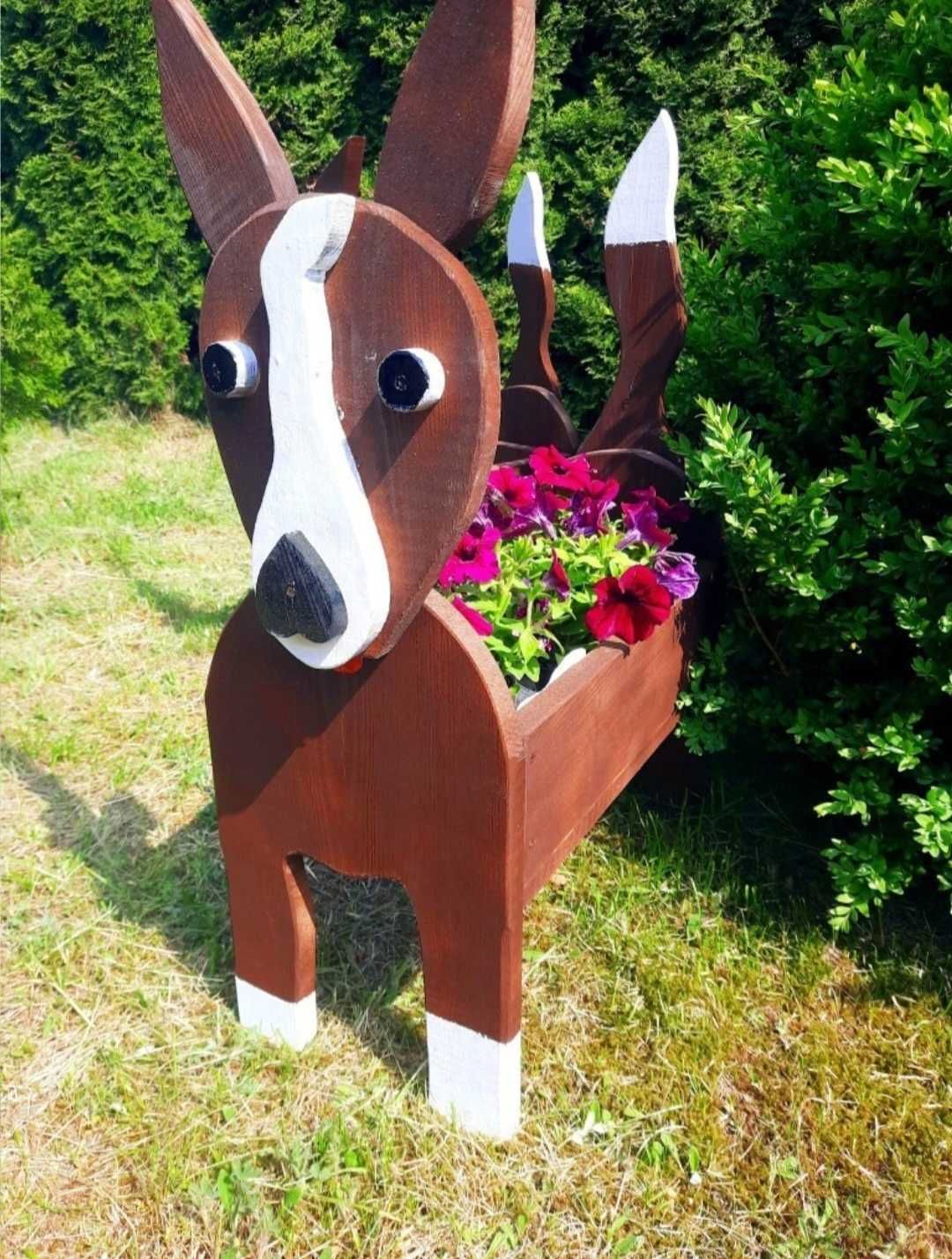 Kwietnik donica doniczka pies 81 cm