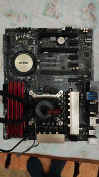 Motherboard Asus z97 pro, 32gb ram DDR3 2444mhz, processador i7 4770k