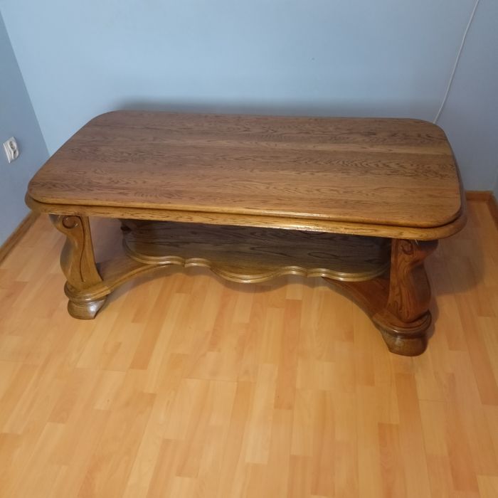 Ława dębowa.   Kupiona w autoryzowanym sklepie Kler.
