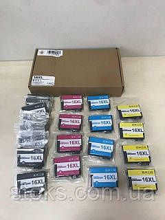 Комплект картриджів 19шт 16XL Epson Workforce WF2750 WF2630 WF-2750
