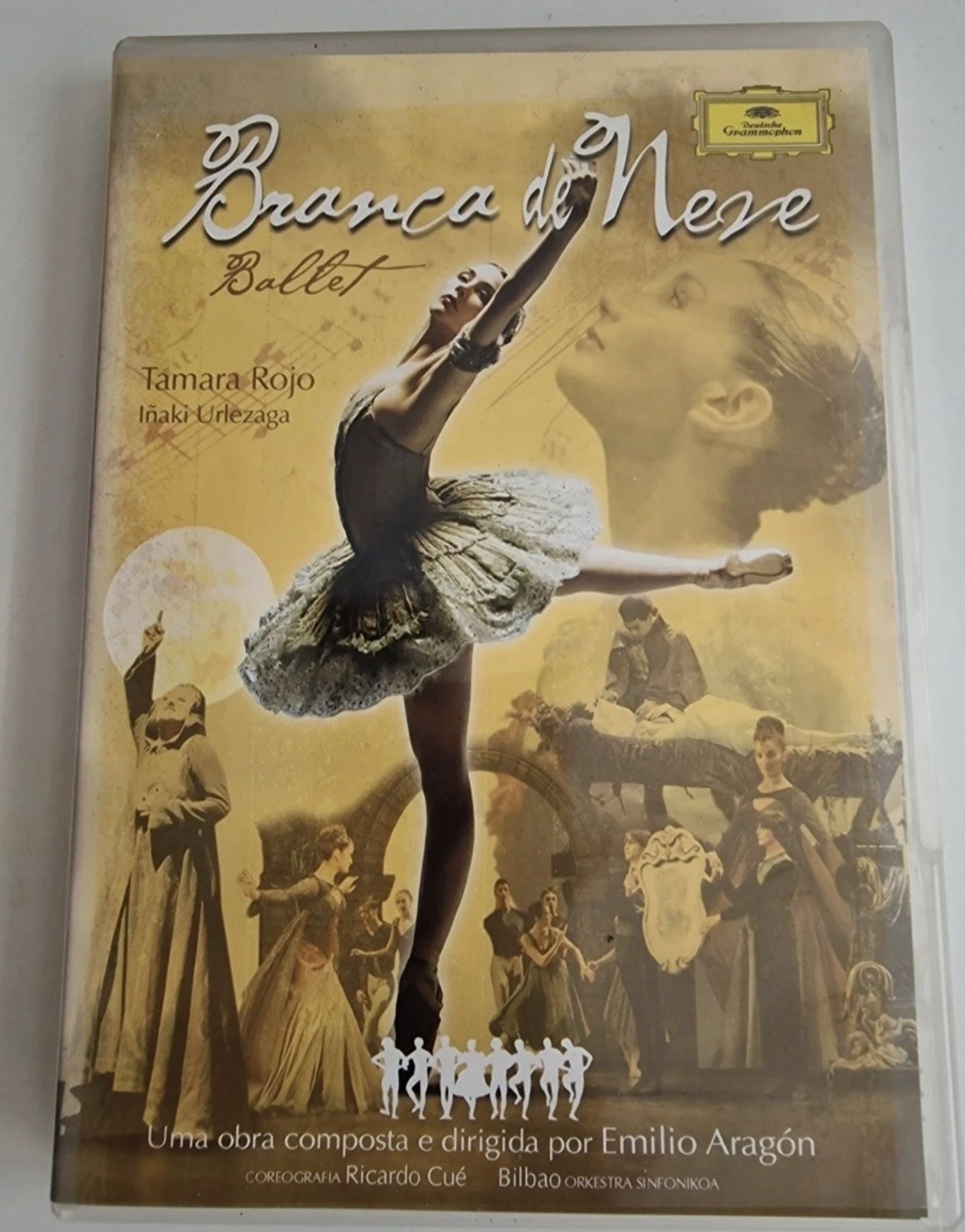 Dvd Branca De Neve Ballet Tamara Rojo