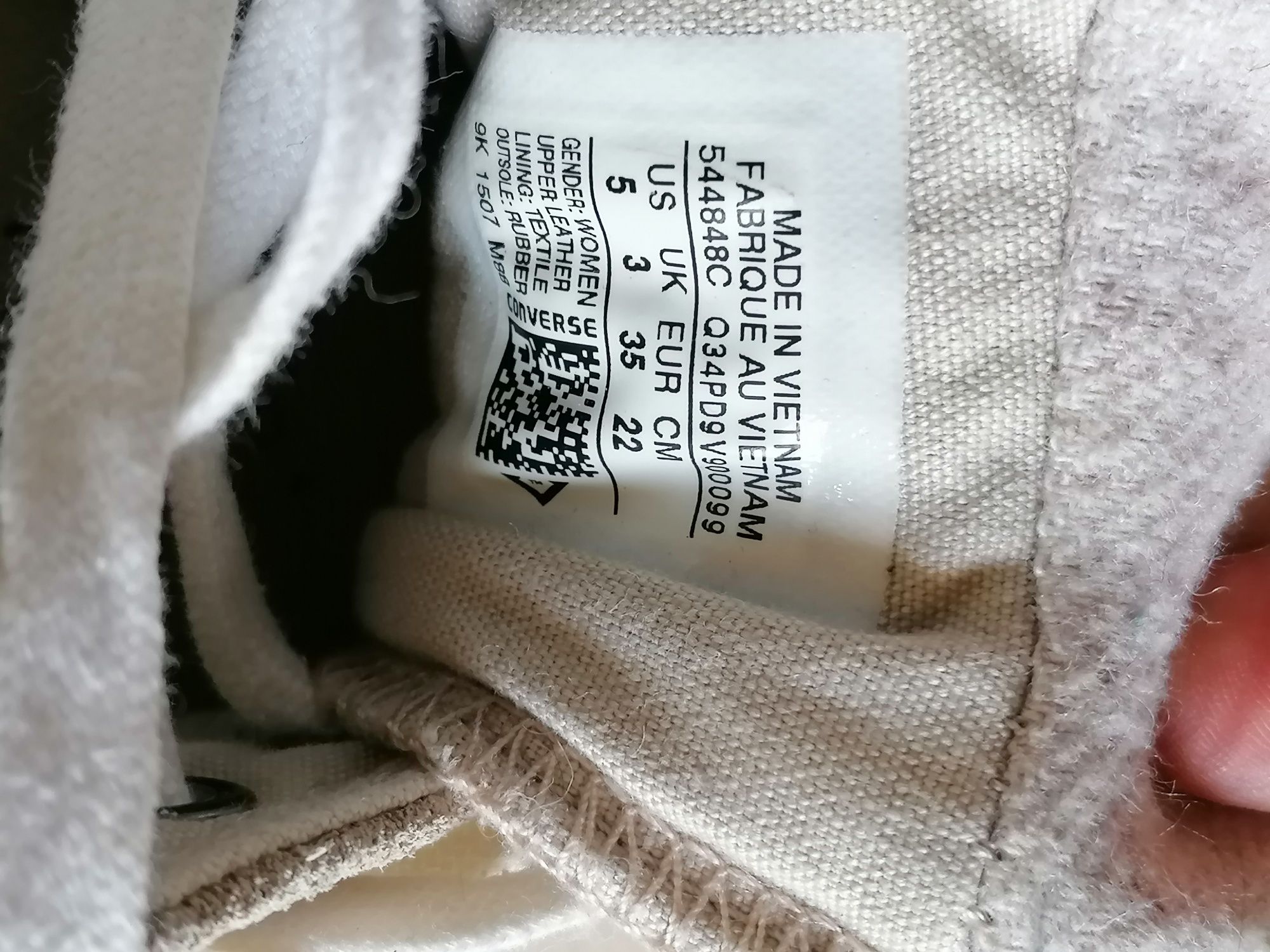 Converse all Star rozmiar 35