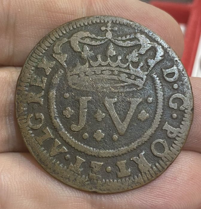 Moeda X Reis D JOAO V 1720