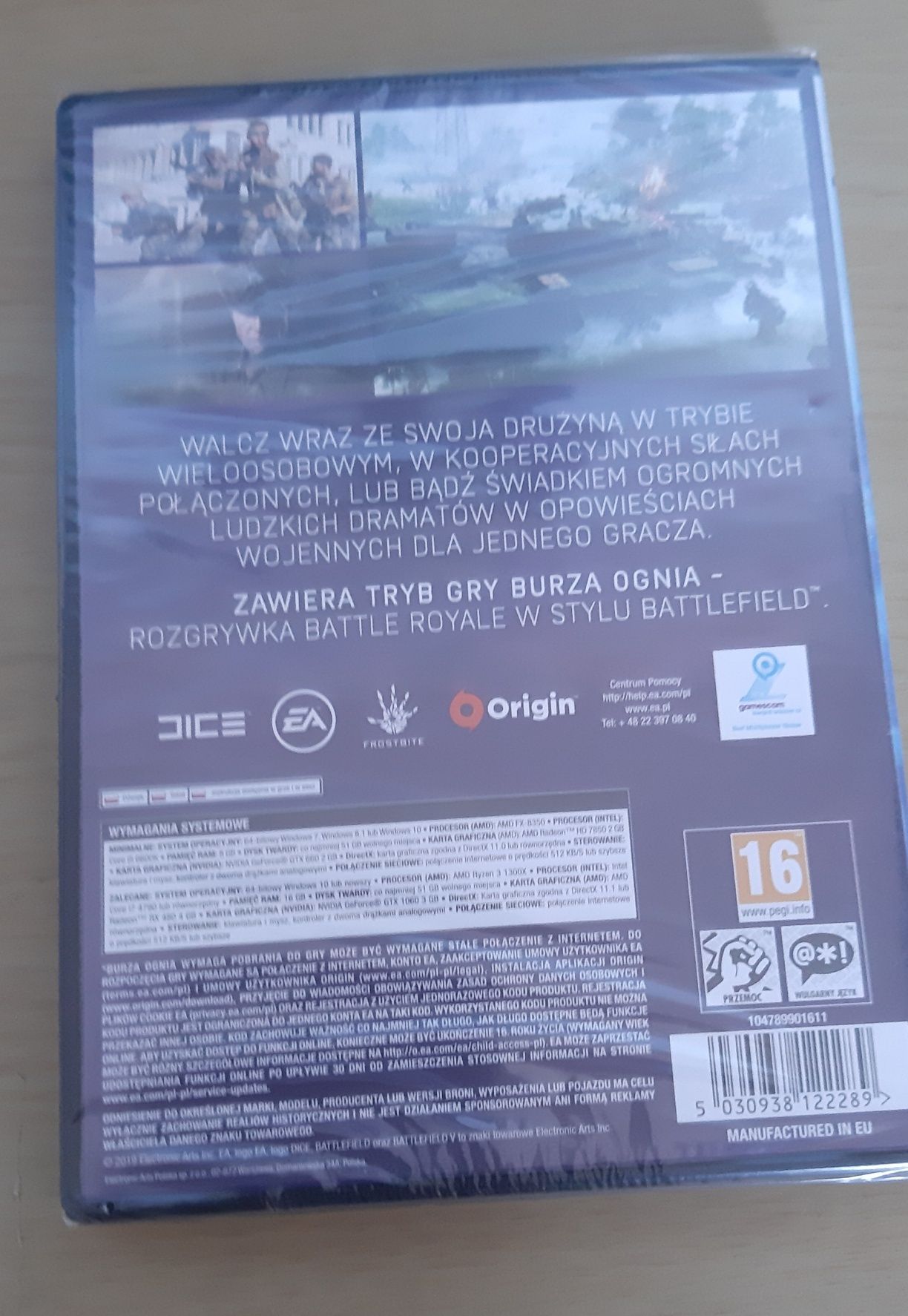 Battlefield V    Nowa,zafolowana
Battlefield V
Battlefield V – strzela