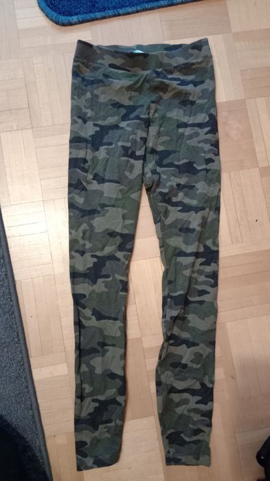 Legginsy damskie rozmiar XS moro  bawełna