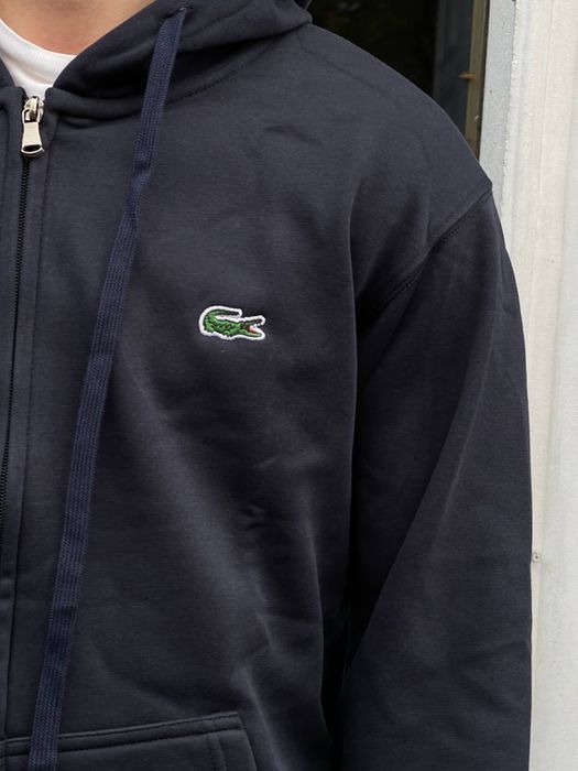 Тепле зіп-худі Lacoste [ флисовая зипка лакоста ]