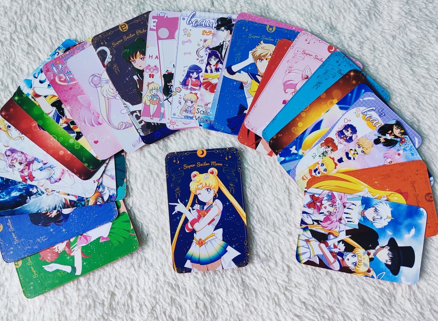 Sailor Moon karty 30 sztuk. Nowe.