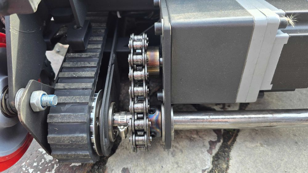 Schodołaz Towarowy Gąsieniowy LI-ION 250KG PRZENOSZ TRANSPORT