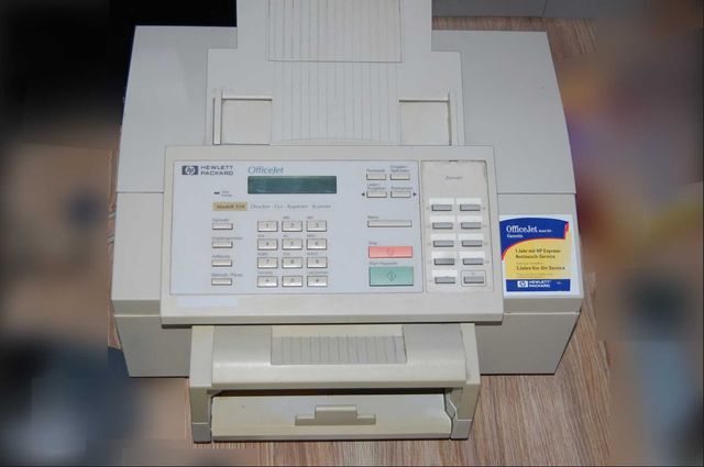 HP OfficeJet Model 350 - drukarka retro