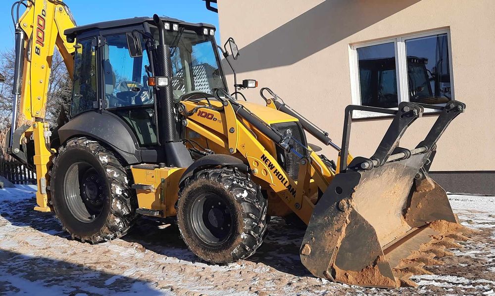 Usługi koparko ładowarką