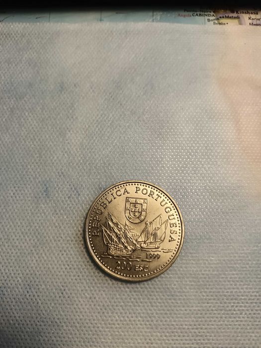 Moeda de 200 Esc. de 1999 - DUARTE PACHECO PEREIRA