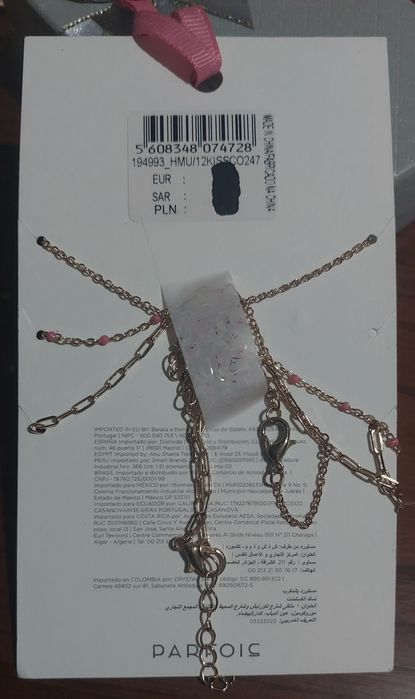 Conjunto 3 pulseiras Parfois Novas