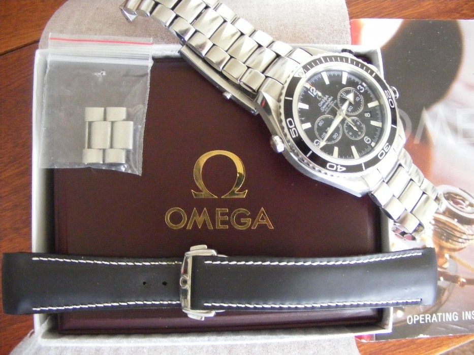 Omega Seamaster Planet Ocean Chronometer Co-Axial + Pasek