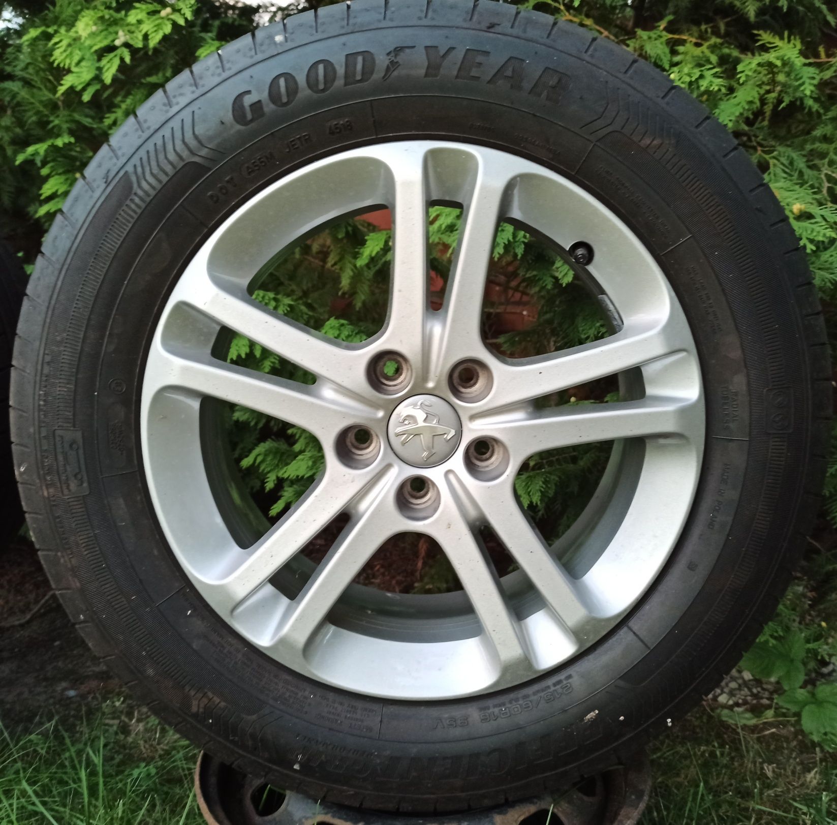 Felgi Oryginał Peugeot 508 Expert 3008 7Jx16 ET40 Opony lato 215/60R16