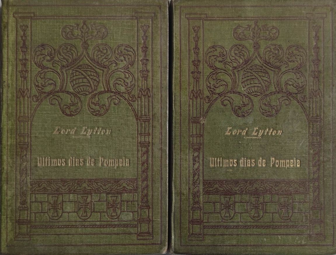 Livro CE 3 - Lord Lytton - Últimos Dias de Pompeia - 2 Volumes