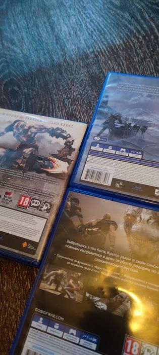 Ігра ps4 бог войни 3 частини  Ragnarok god of war