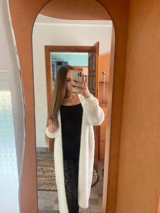 Лахматий кардиган, новий