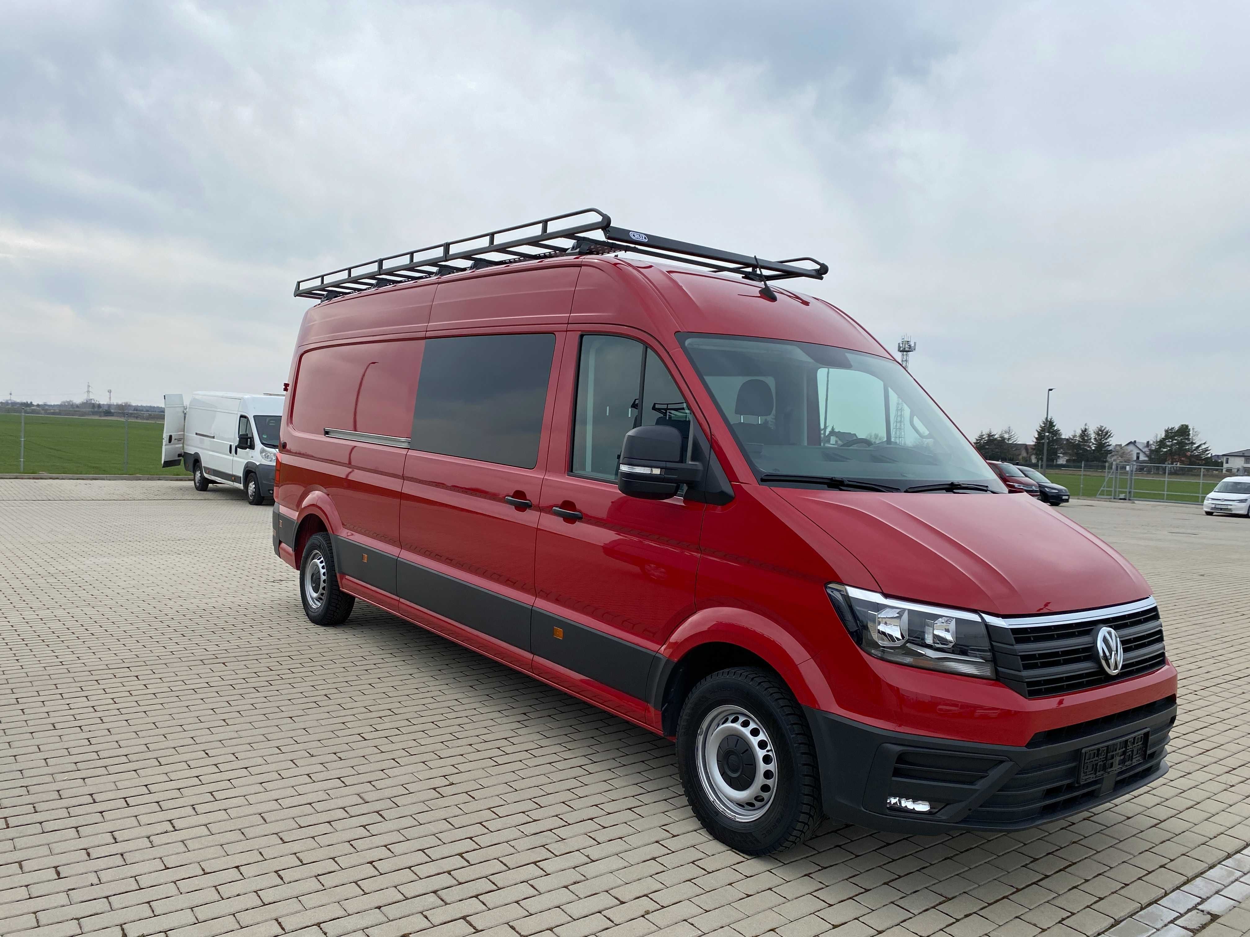 Platforma bagażnik dachowy VW Crafter MAN TGE L4H3 2017->