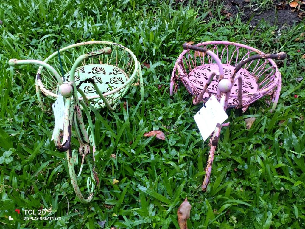 Carrinhos decorativos para plantas - 10€ cada