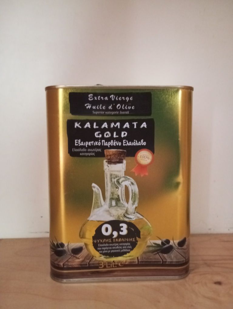 Oliwa Z oliwek Puszka 3 Litry z Grecji
