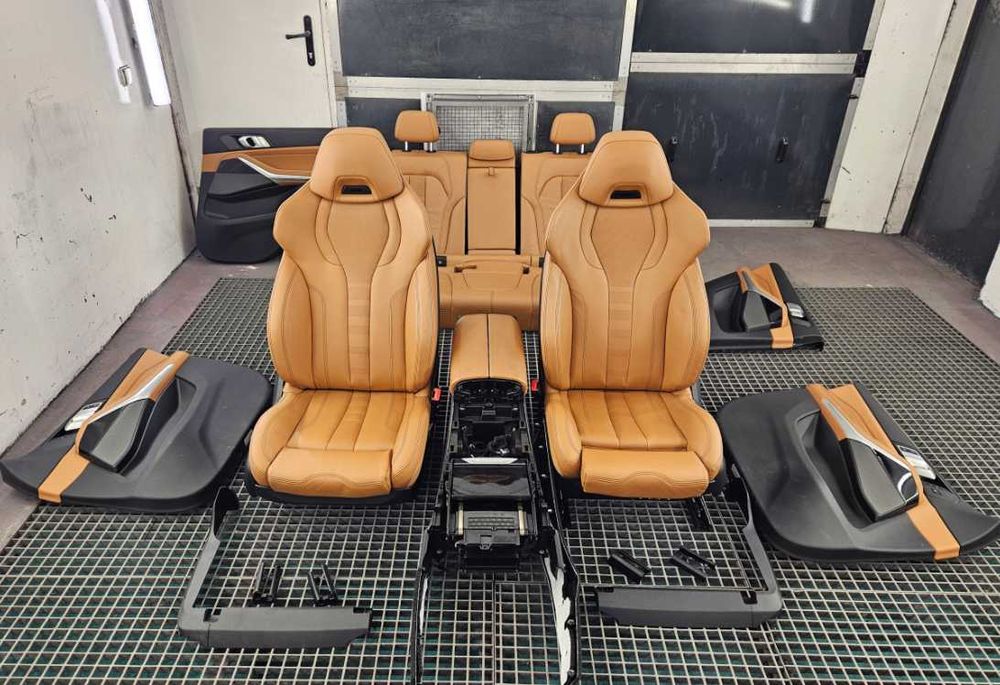Салон BMW X5 G05 M pakiet сидіння передні задні разборка розборка шрот