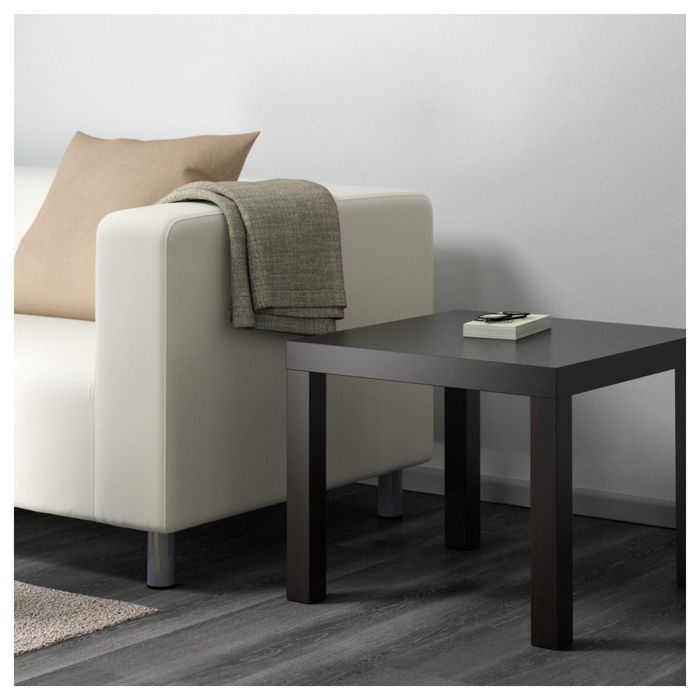 IKEA журанльний Стіл LACK Чорний  (ИКЕА LACK) маленький