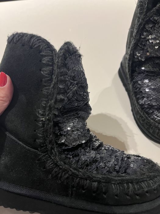Botas de pelo mou mou