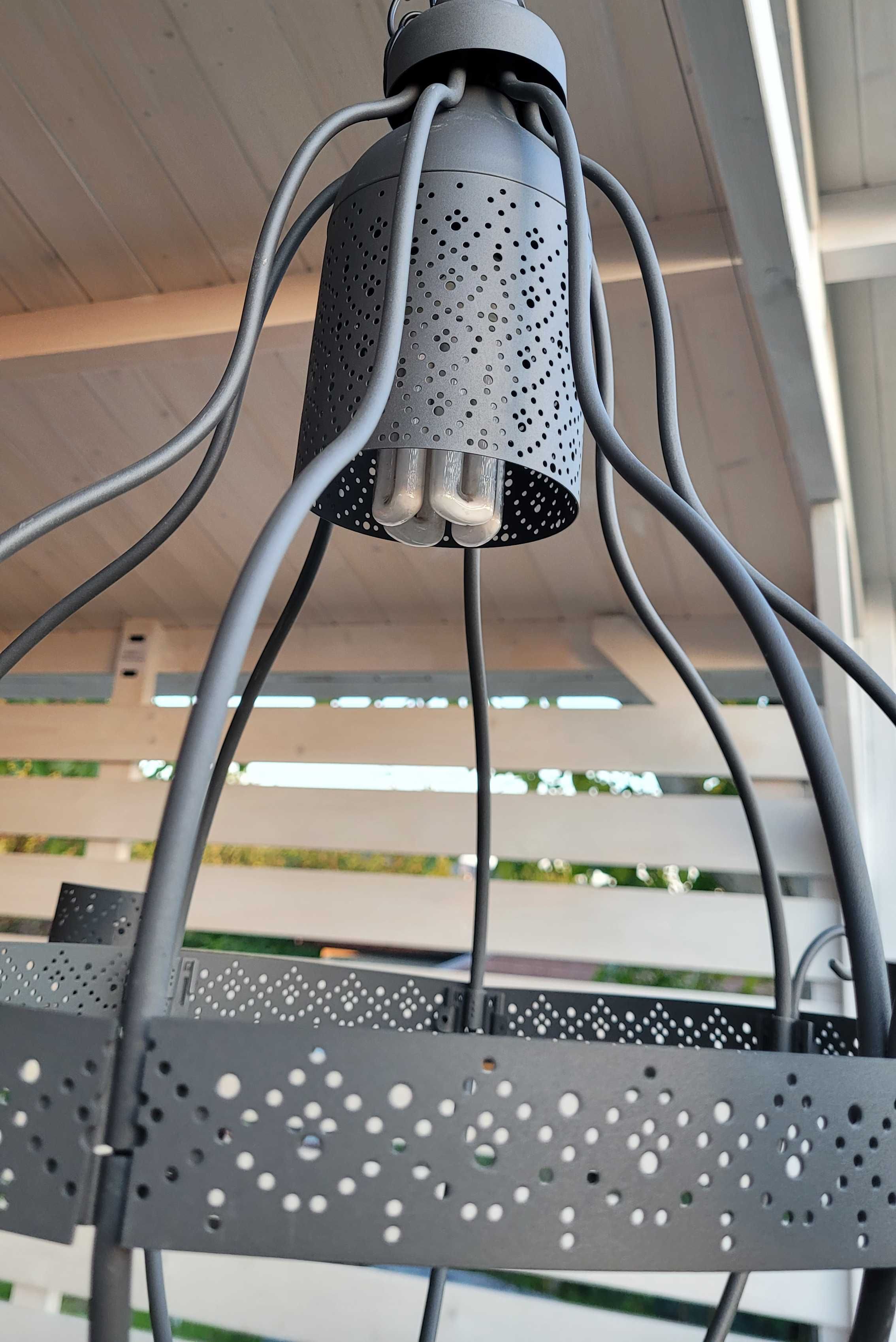 IKEA APPELVIKEN lampa wisząca z miejscem na świece