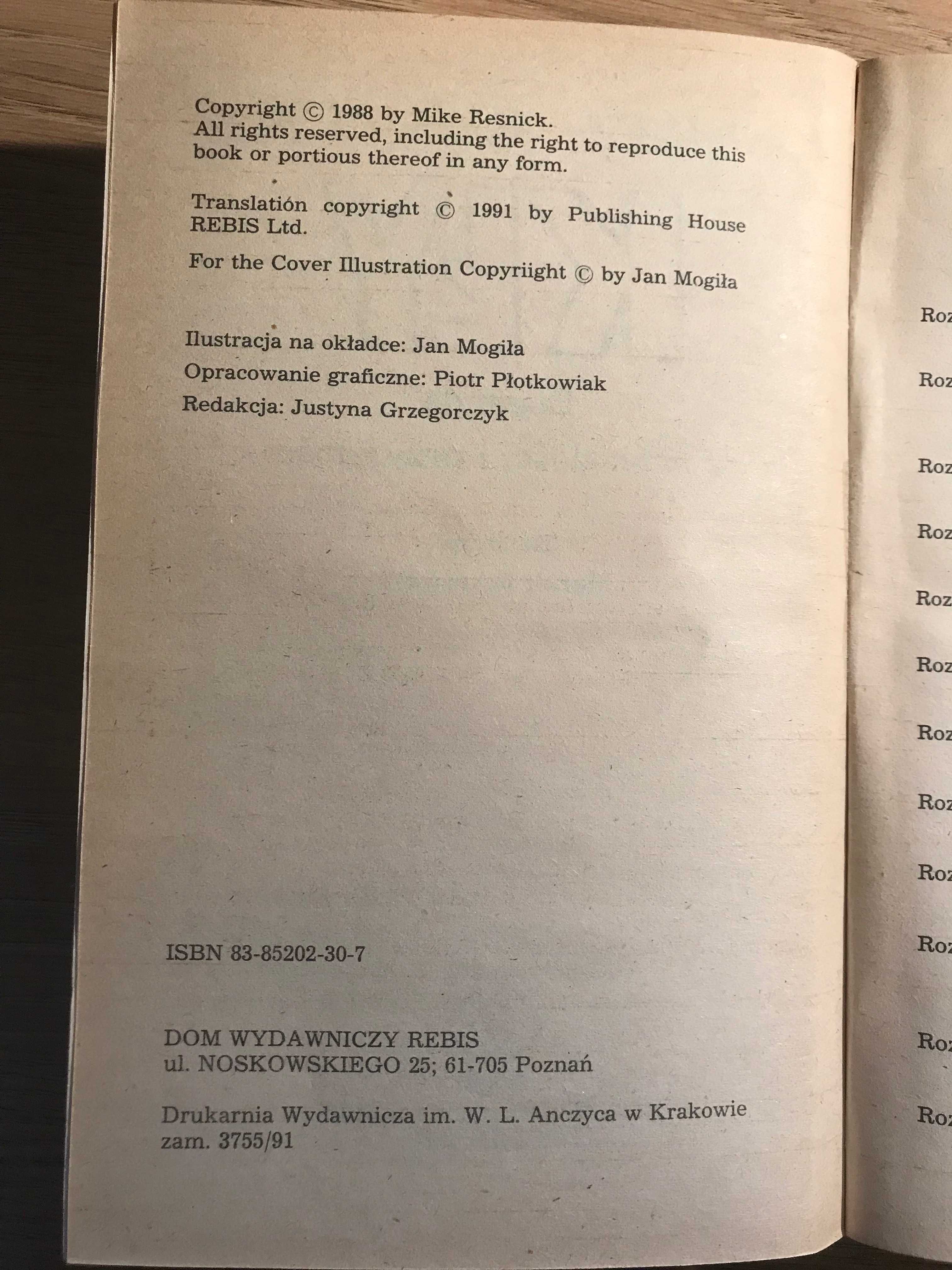 Mike Resnick Kły 1991 r.