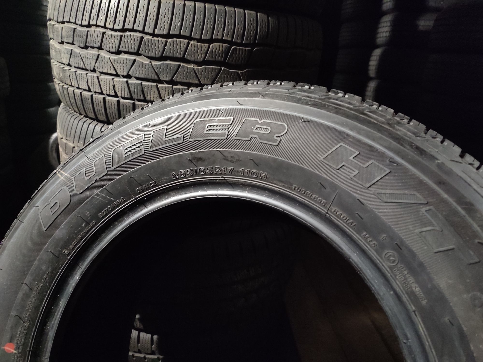 Шини всесезонні 255/65R17 265/65R17 Bridgestone Dualer H/T 684 II 110H