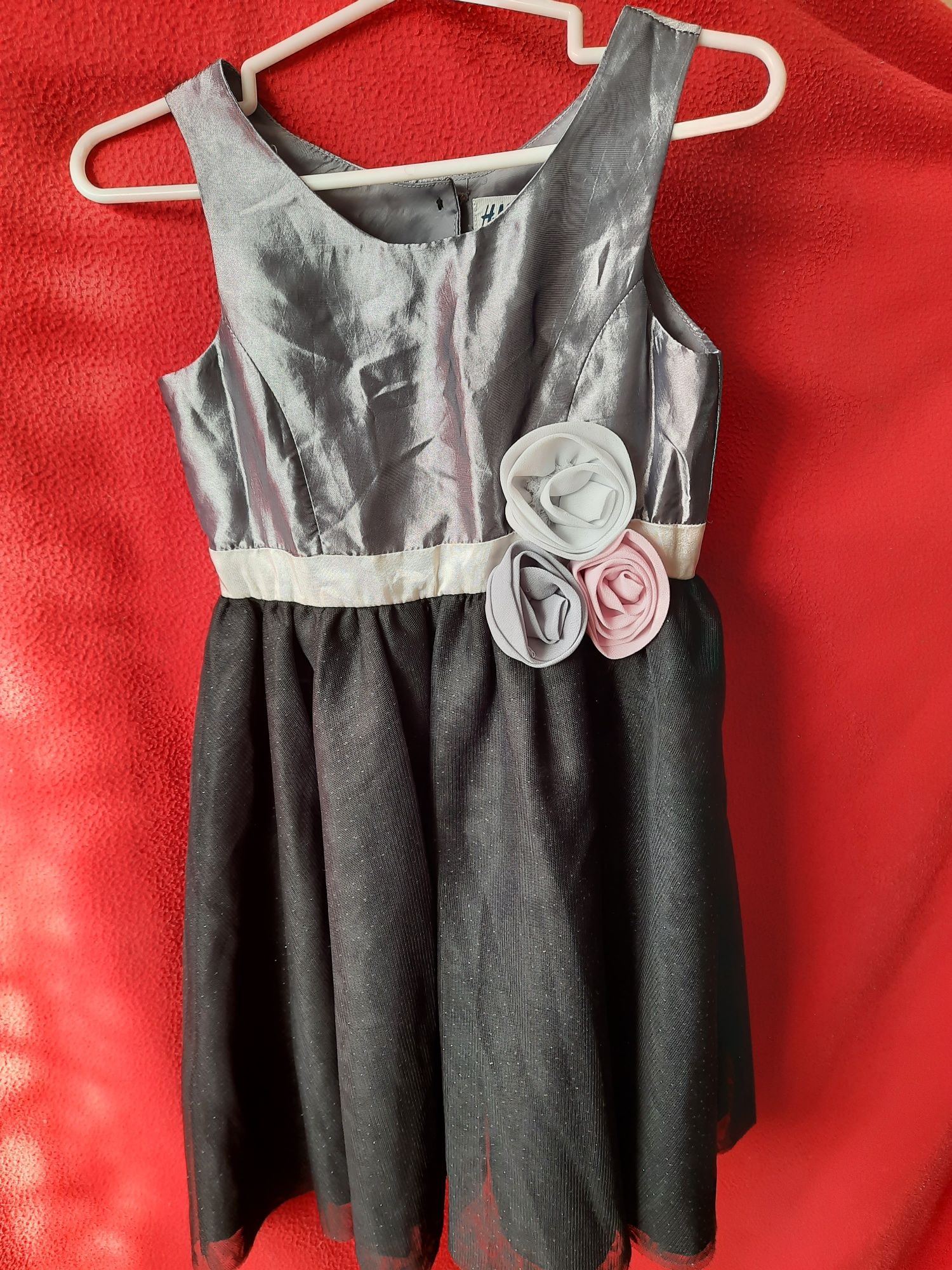 Sukienka elegancka bal roz 116