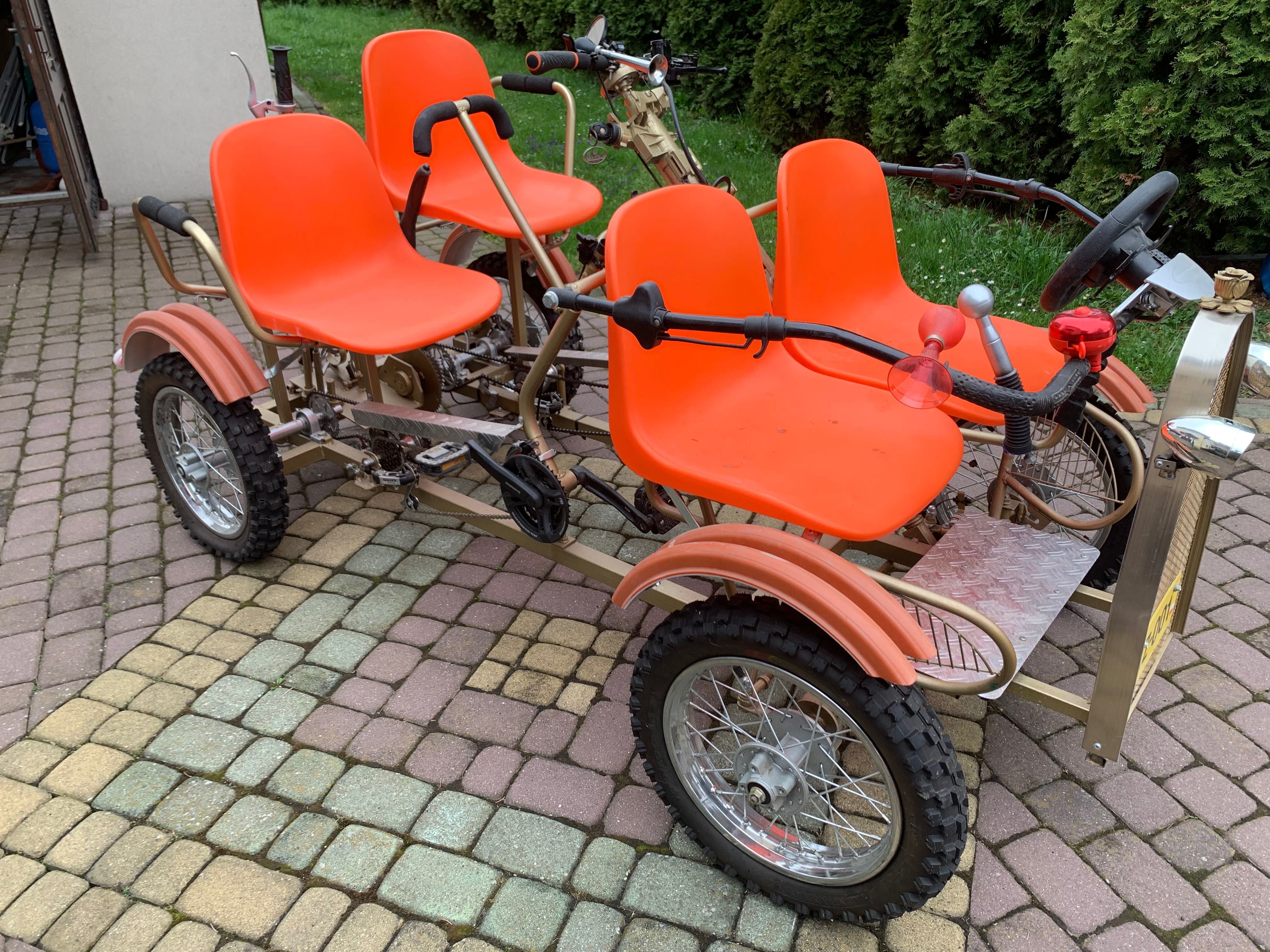 Gokart na pedały 4 osobowy