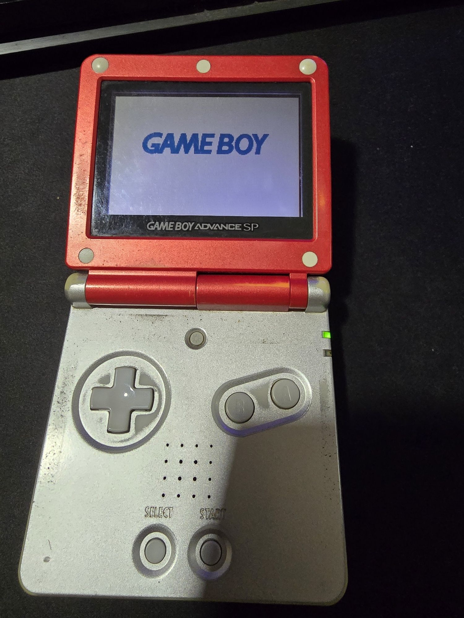 Nintendo Gameboy Advance SP Mario limited edition com carregador