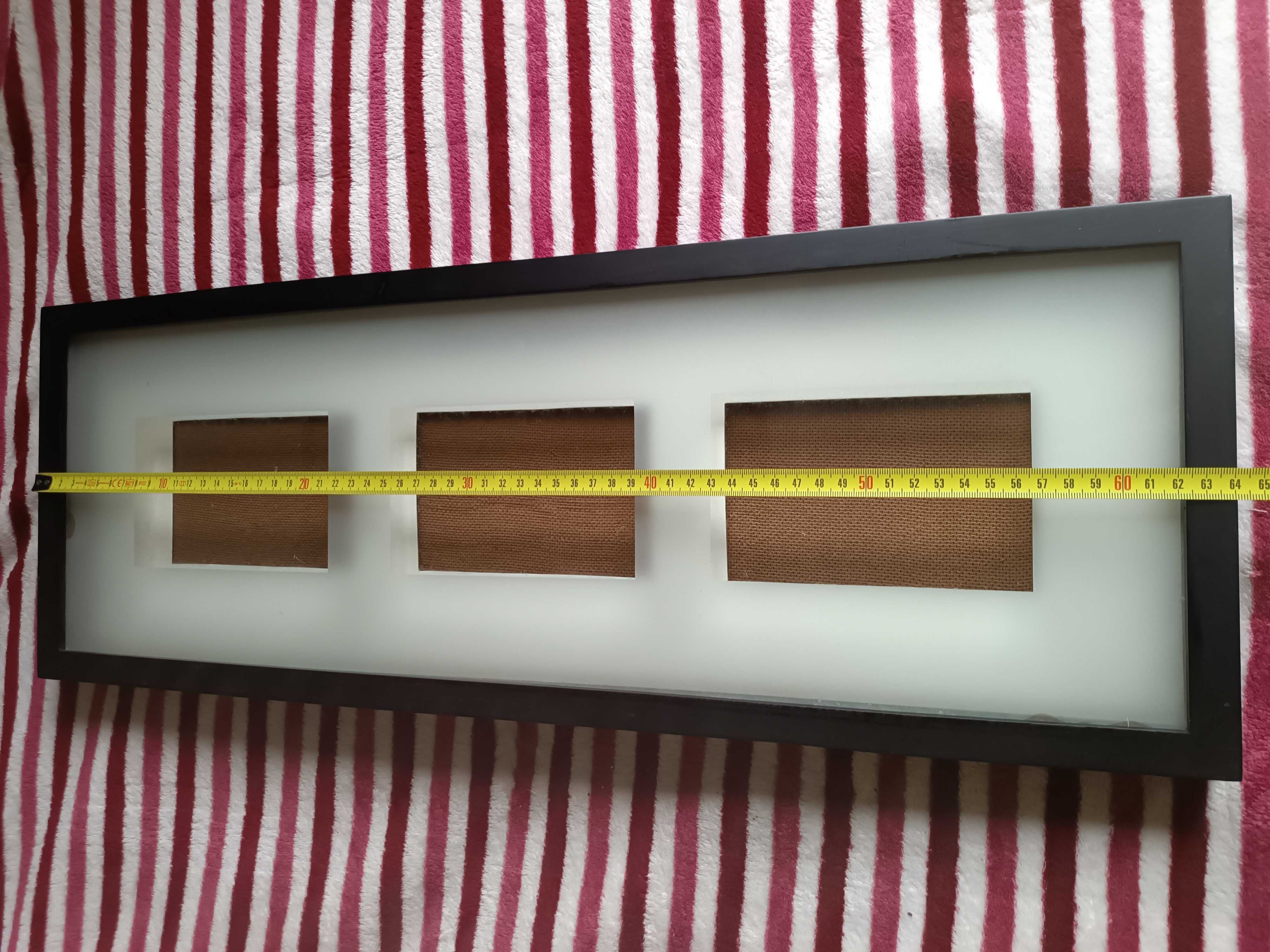 Conjunto de 3 molduras para 6 fotos usadas