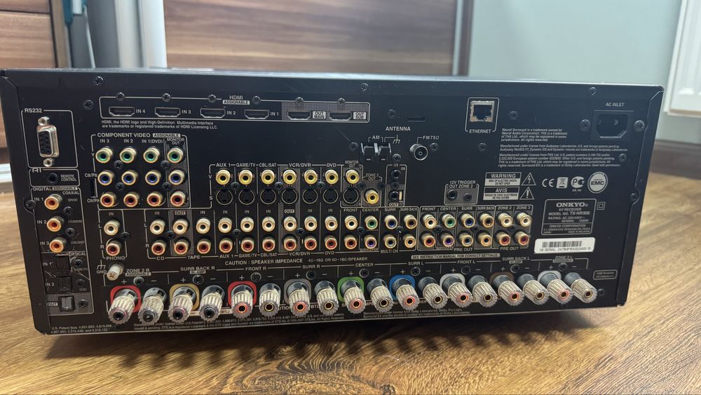 Amplituner ONKYO TX-NR906 | 100% sprawny POTĘŻNY AUDIOFILSKI