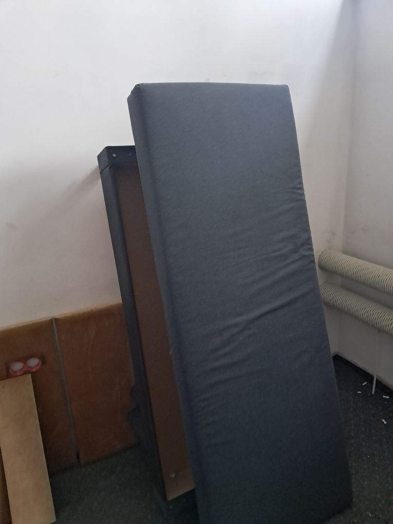 Ciemnoszara kanapa, w dobrym stanie odbiór osobisty