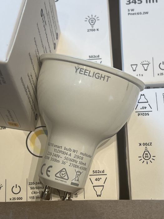Xiaomi Yeelight smart GU10 x 8szt - 50% ceny OKAZJA!