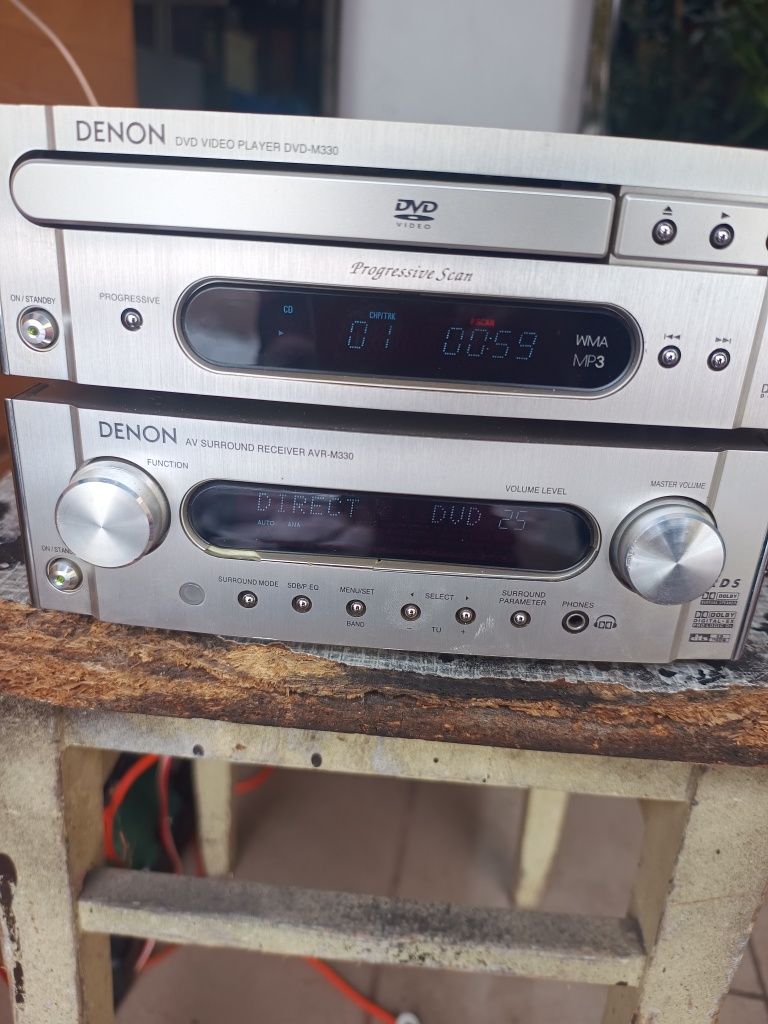 Denon amplituner m330+dwd m330  sprzedam