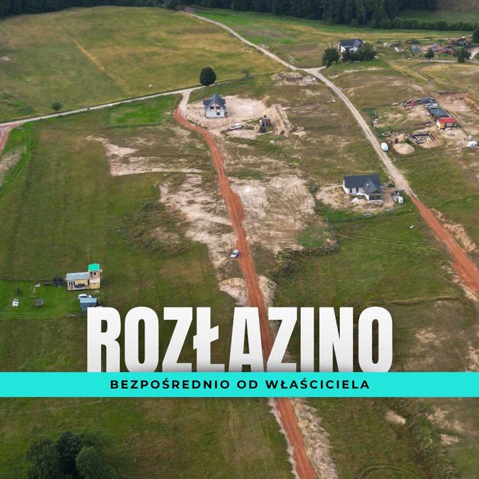 Rozłazino VIP, działki przy lesie, 30min od Wejherowa, bez pośredników