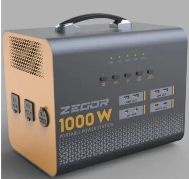 Портативна зарядна електростанція 1000 Вт Zegor YC1100 BYD LiFePO4 для