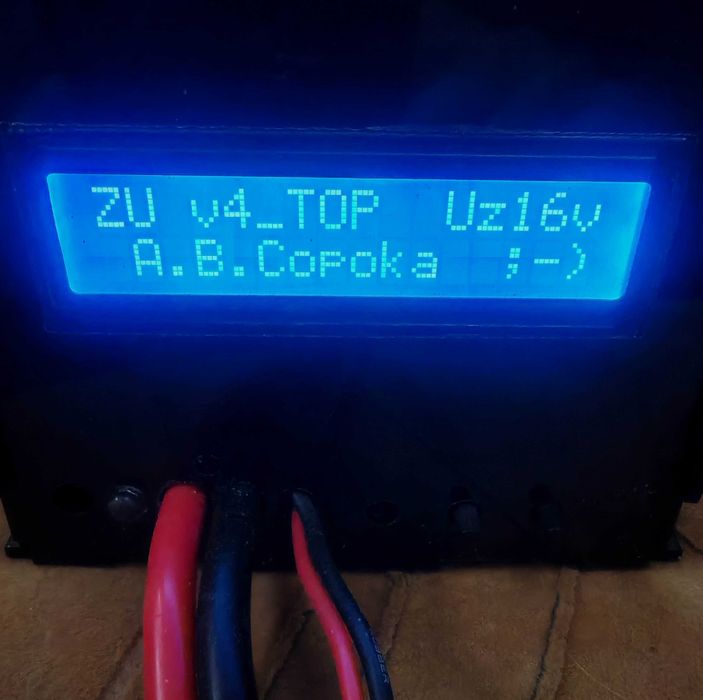 Полуавтоматическое адаптивное зарядное устройство Сороки Версия4