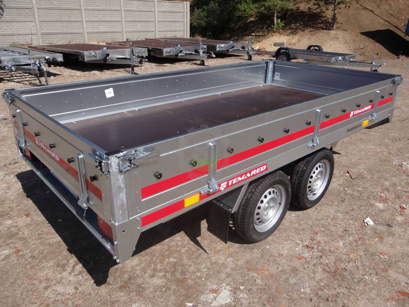 Nowa przyczepka 304 x 151 cm - TEMARED TRANSPORTER 3015/2 - Dostawa