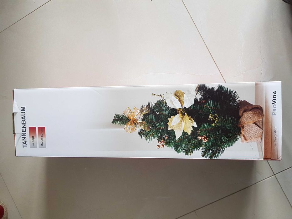 NOWA choinka z dekoracją wys. 60 cm
