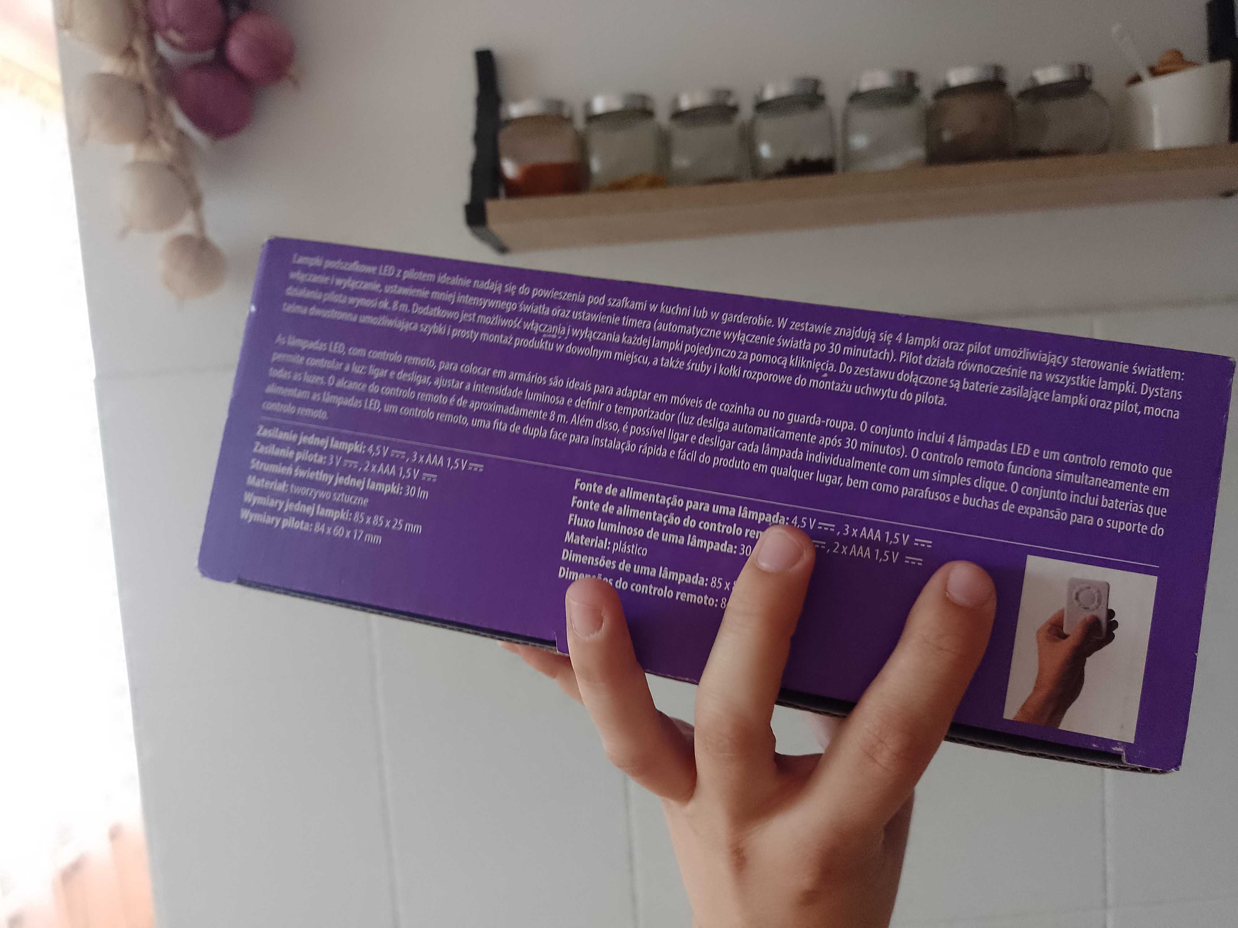 Lampki LED na pilota NOWE