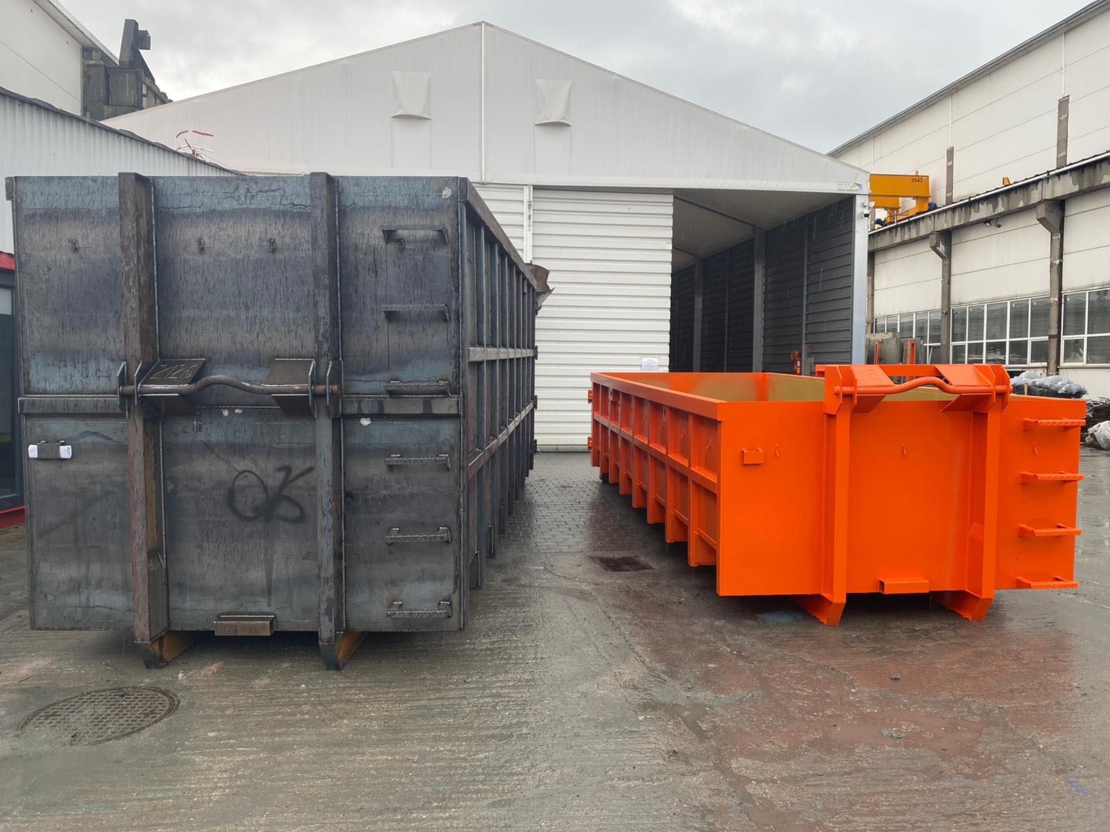 Kontenery typu hakowiec KP 18 standard odpady śmietnik recykling