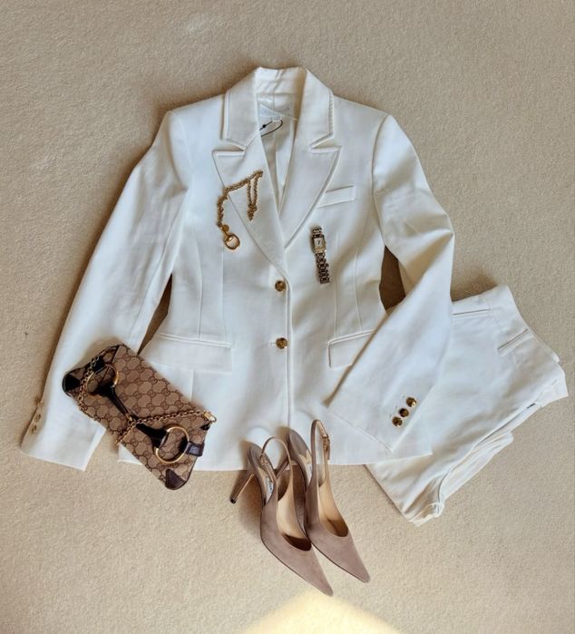 Мега стильний структурний піджак/блейзер Zara з лімітованої колекції.