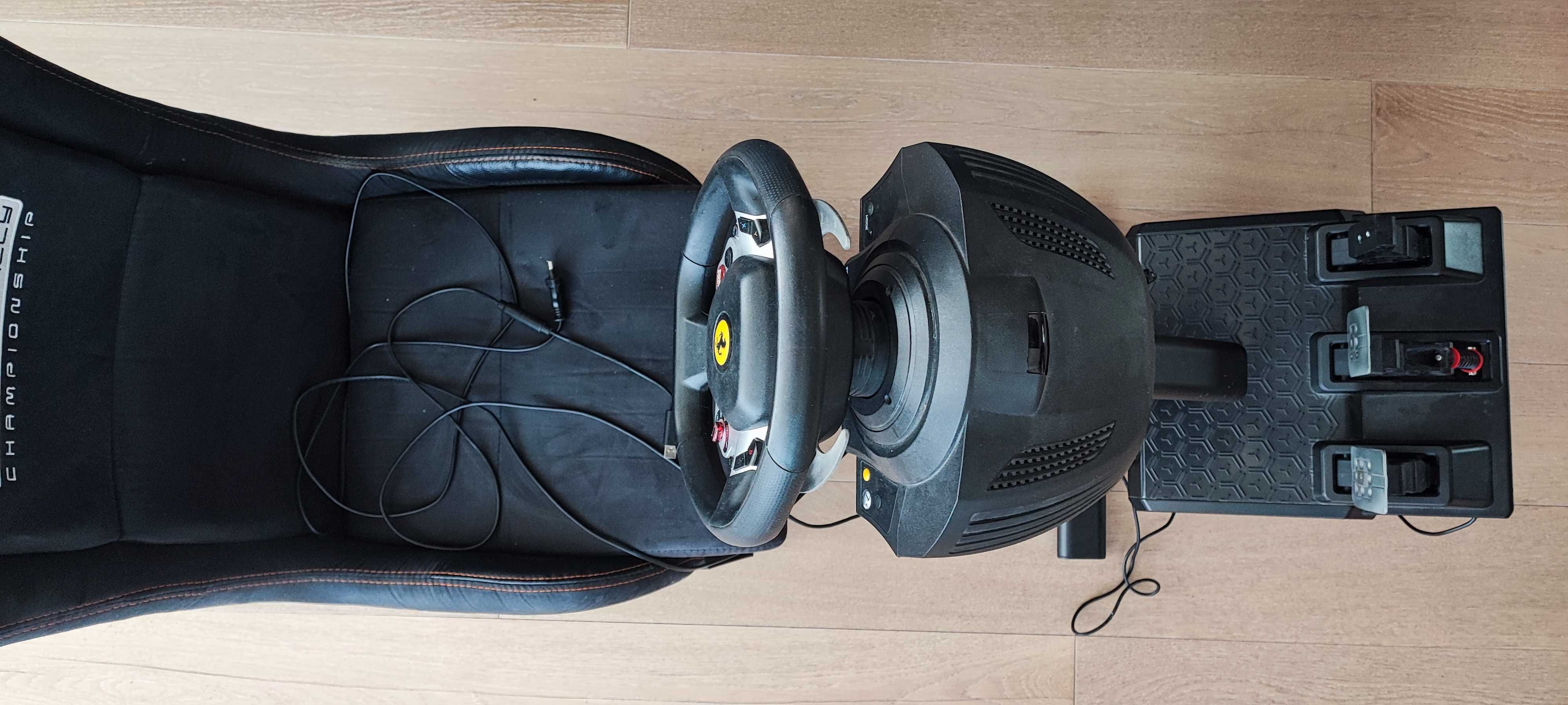 Zestaw do Sim Racingu, zestaw Thrustmaster + rig/fotel Playseat WRC
